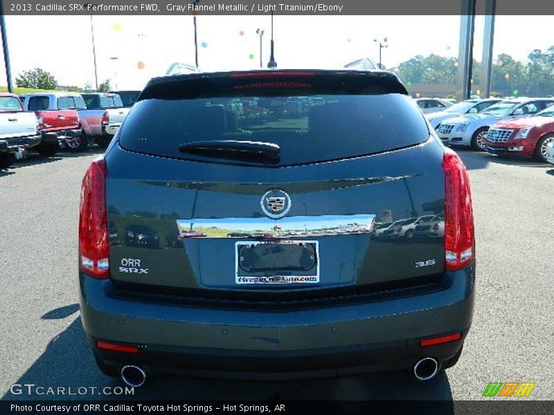 Gray Flannel Metallic / Light Titanium/Ebony 2013 Cadillac SRX Performance FWD