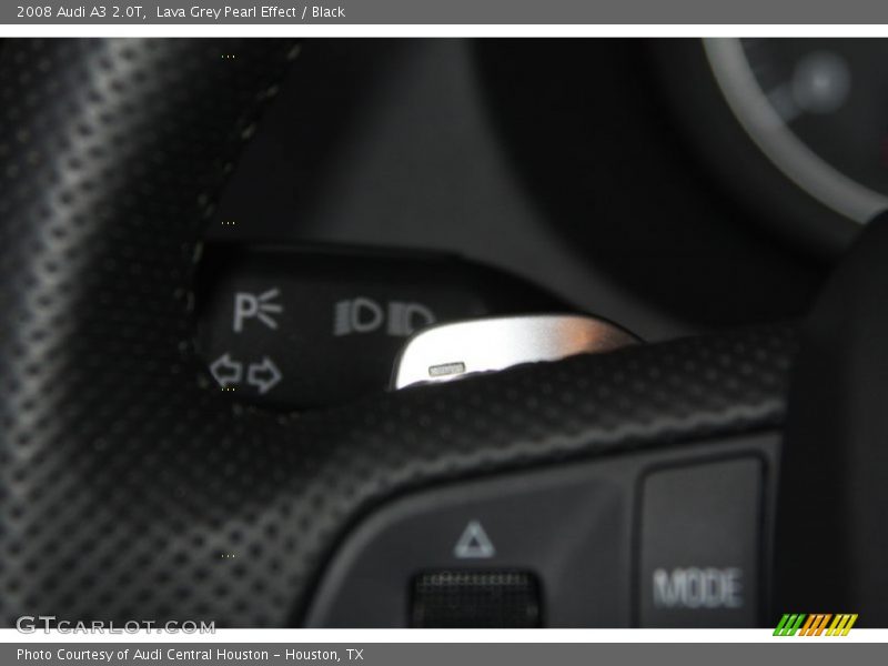 Lava Grey Pearl Effect / Black 2008 Audi A3 2.0T