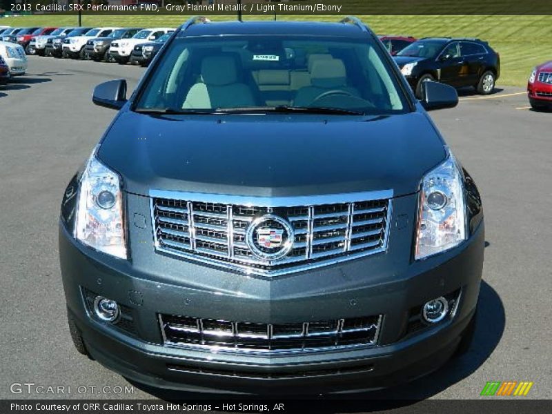 Gray Flannel Metallic / Light Titanium/Ebony 2013 Cadillac SRX Performance FWD