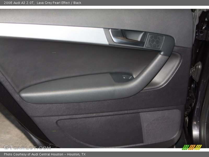 Lava Grey Pearl Effect / Black 2008 Audi A3 2.0T