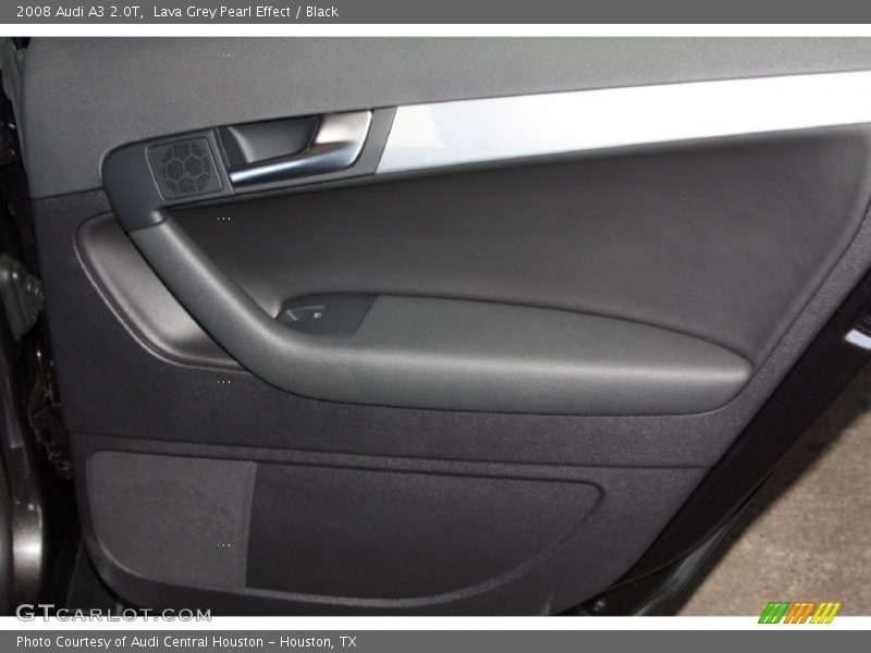 Lava Grey Pearl Effect / Black 2008 Audi A3 2.0T