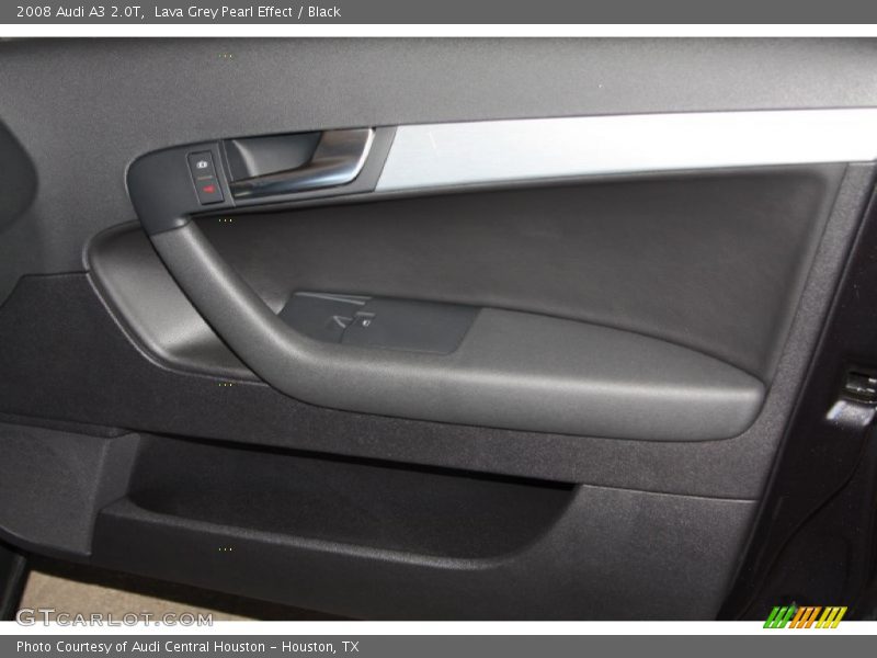 Lava Grey Pearl Effect / Black 2008 Audi A3 2.0T