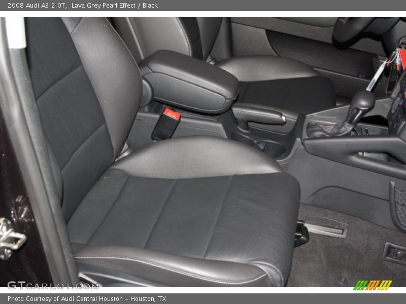 Lava Grey Pearl Effect / Black 2008 Audi A3 2.0T