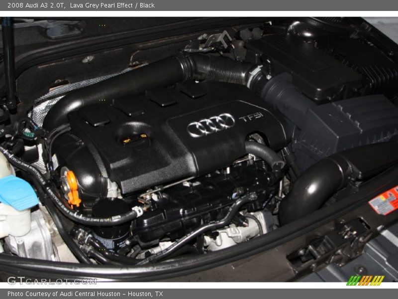 Lava Grey Pearl Effect / Black 2008 Audi A3 2.0T