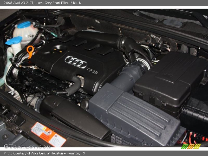 Lava Grey Pearl Effect / Black 2008 Audi A3 2.0T