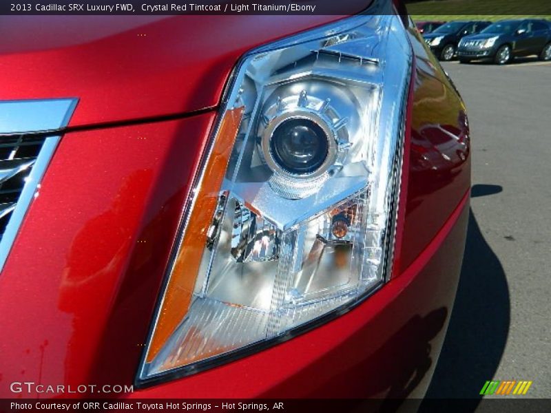 Crystal Red Tintcoat / Light Titanium/Ebony 2013 Cadillac SRX Luxury FWD