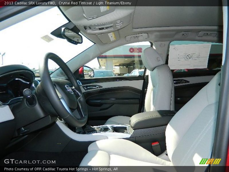 Crystal Red Tintcoat / Light Titanium/Ebony 2013 Cadillac SRX Luxury FWD