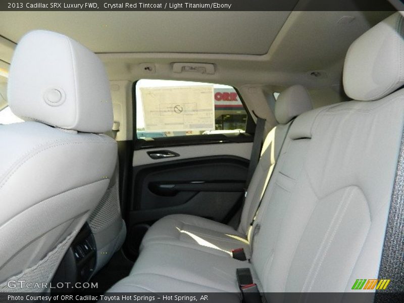 Crystal Red Tintcoat / Light Titanium/Ebony 2013 Cadillac SRX Luxury FWD