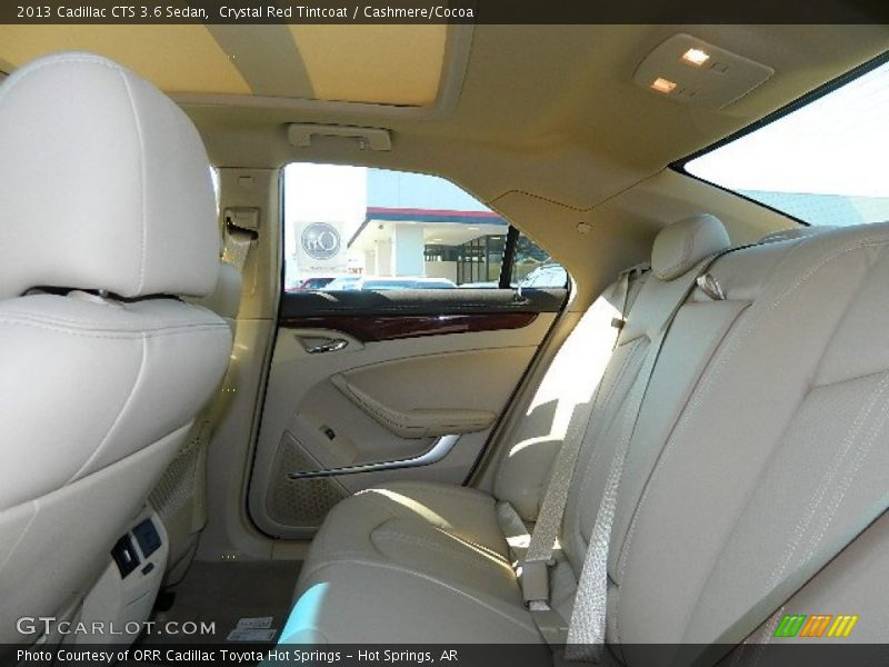 Crystal Red Tintcoat / Cashmere/Cocoa 2013 Cadillac CTS 3.6 Sedan