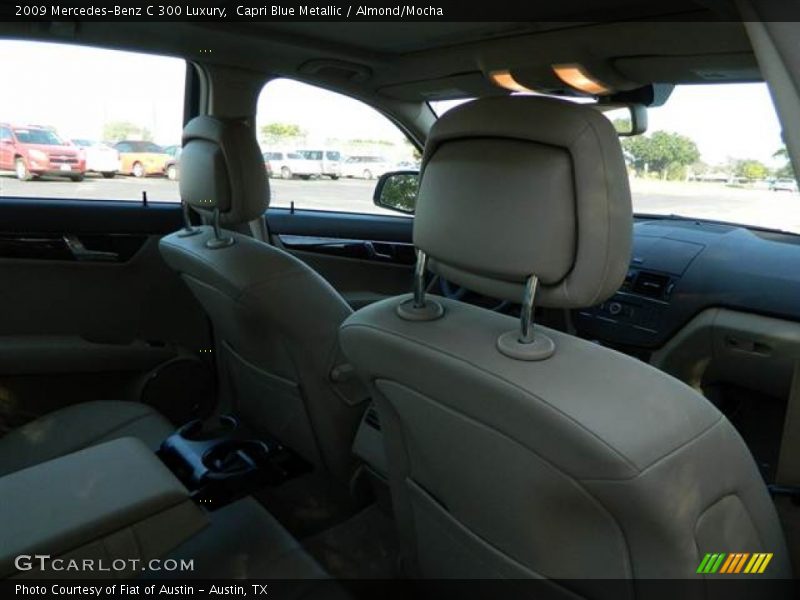 Capri Blue Metallic / Almond/Mocha 2009 Mercedes-Benz C 300 Luxury