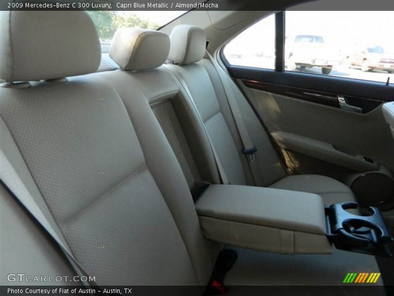 Capri Blue Metallic / Almond/Mocha 2009 Mercedes-Benz C 300 Luxury