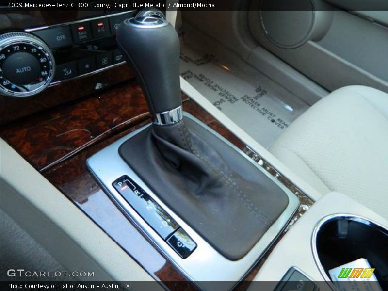 Capri Blue Metallic / Almond/Mocha 2009 Mercedes-Benz C 300 Luxury