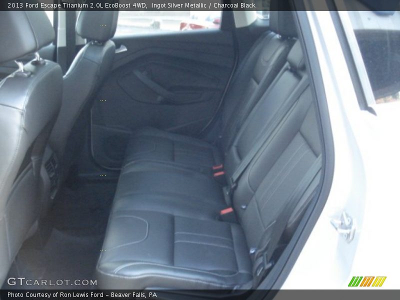 Ingot Silver Metallic / Charcoal Black 2013 Ford Escape Titanium 2.0L EcoBoost 4WD