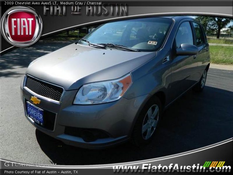 Medium Gray / Charcoal 2009 Chevrolet Aveo Aveo5 LT