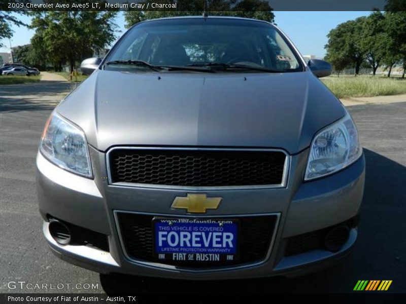 Medium Gray / Charcoal 2009 Chevrolet Aveo Aveo5 LT