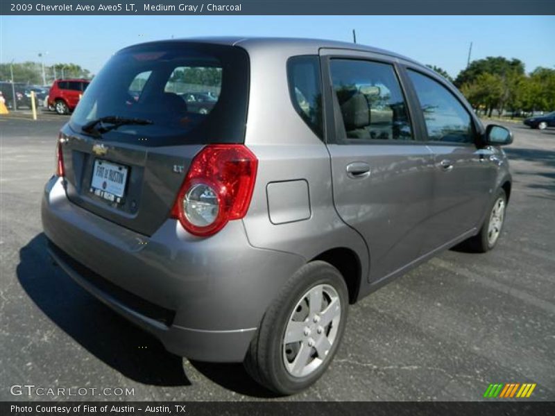 Medium Gray / Charcoal 2009 Chevrolet Aveo Aveo5 LT