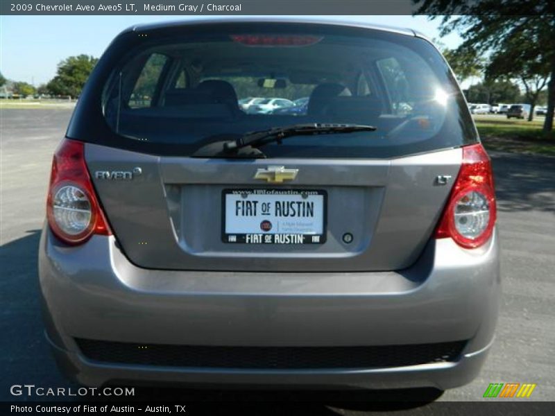 Medium Gray / Charcoal 2009 Chevrolet Aveo Aveo5 LT