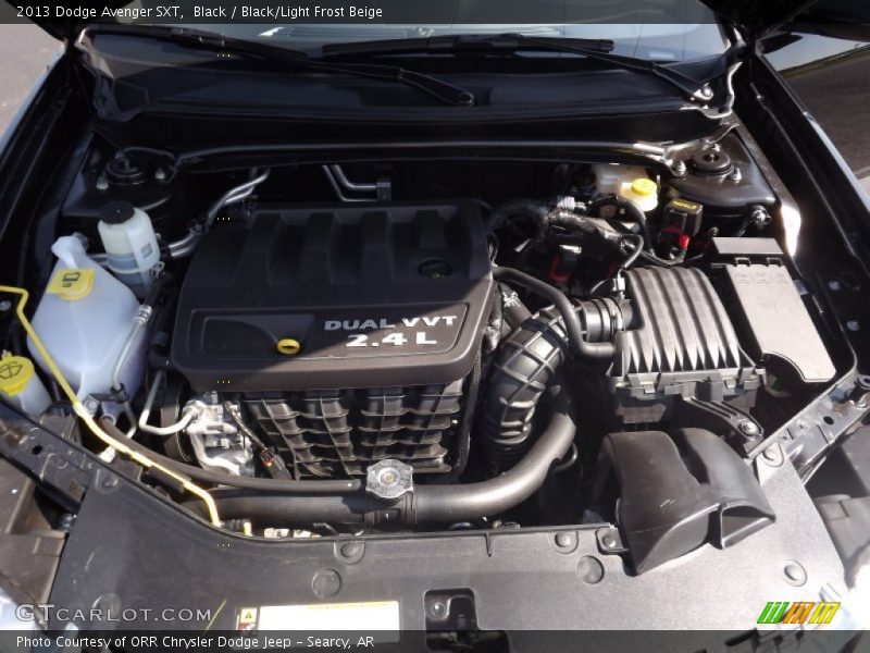 Black / Black/Light Frost Beige 2013 Dodge Avenger SXT