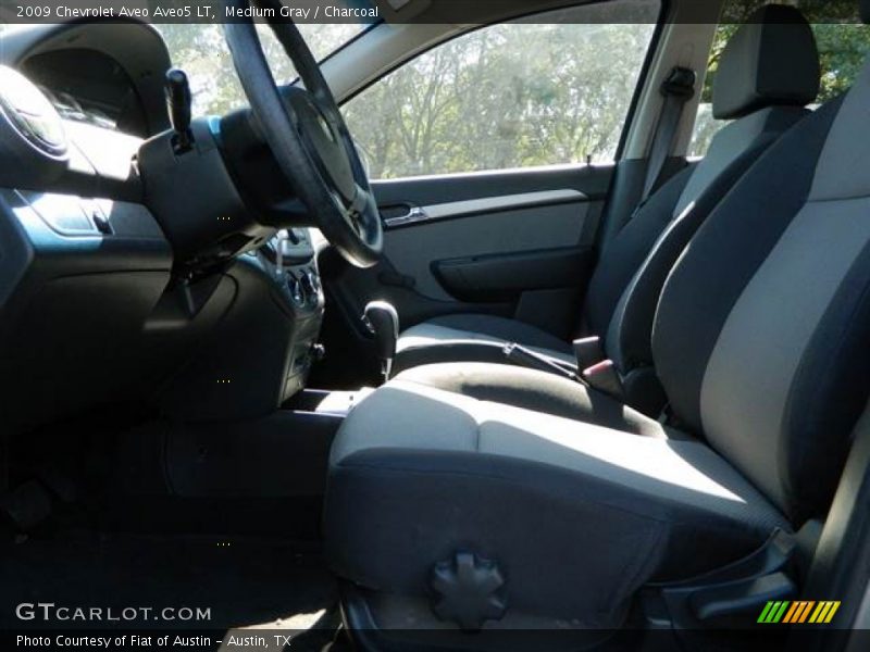 Medium Gray / Charcoal 2009 Chevrolet Aveo Aveo5 LT