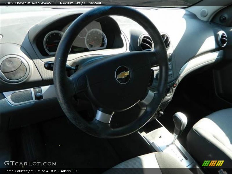 Medium Gray / Charcoal 2009 Chevrolet Aveo Aveo5 LT