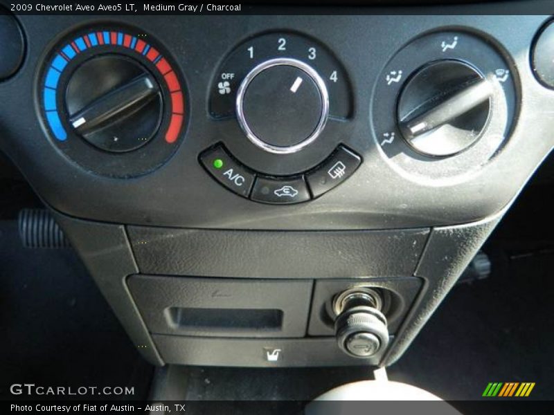 Medium Gray / Charcoal 2009 Chevrolet Aveo Aveo5 LT