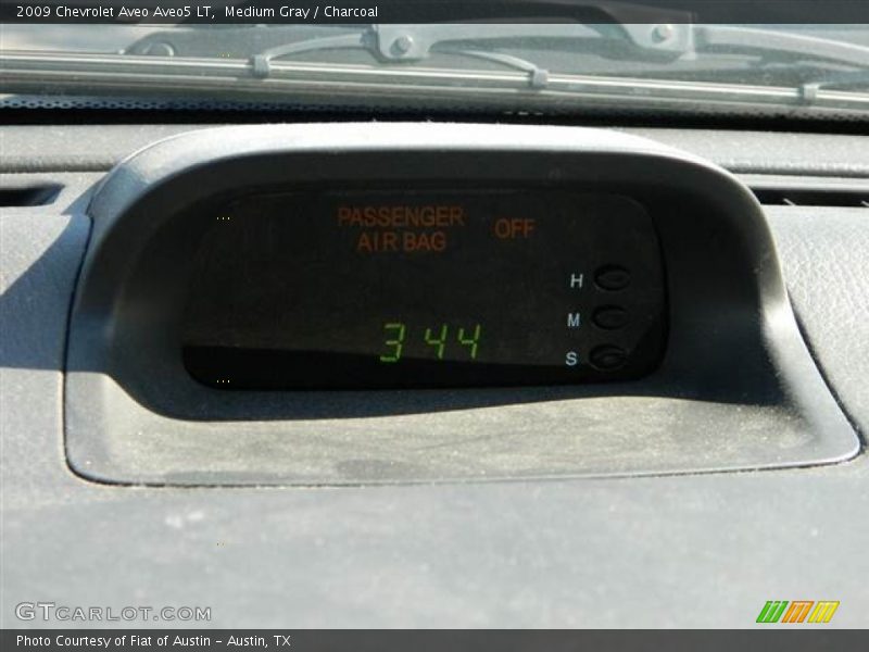 Medium Gray / Charcoal 2009 Chevrolet Aveo Aveo5 LT