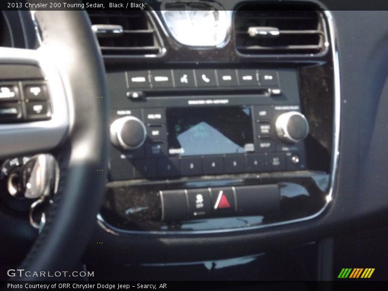 Black / Black 2013 Chrysler 200 Touring Sedan