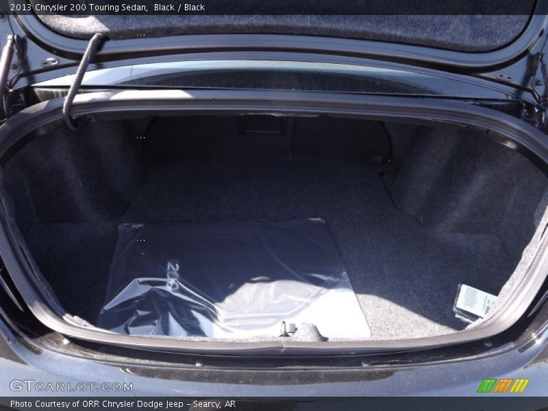 Black / Black 2013 Chrysler 200 Touring Sedan