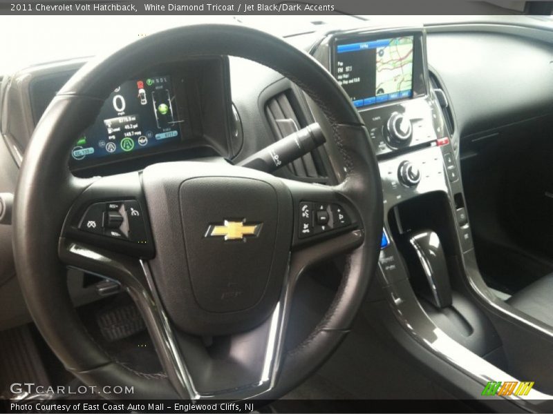 White Diamond Tricoat / Jet Black/Dark Accents 2011 Chevrolet Volt Hatchback