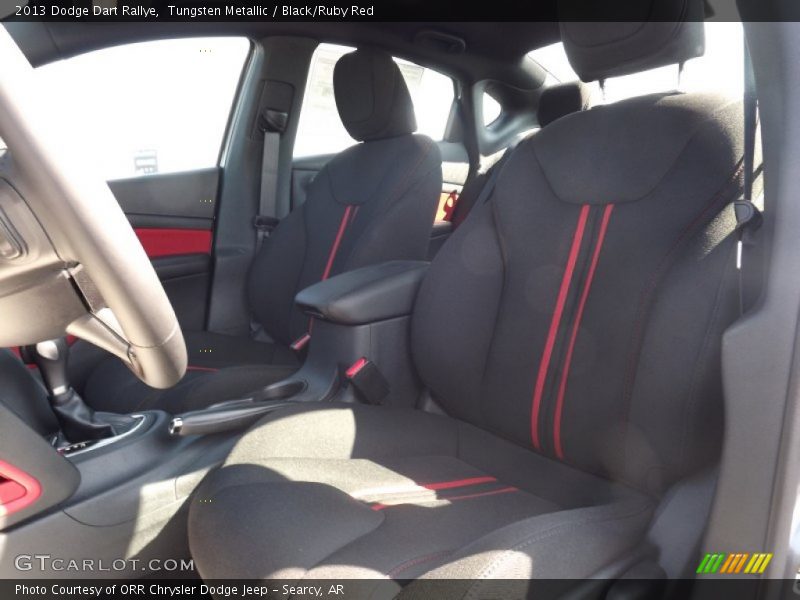 Front Seat of 2013 Dart Rallye