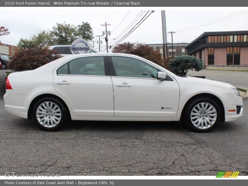  2010 Fusion Hybrid White Platinum Tri-coat Metallic