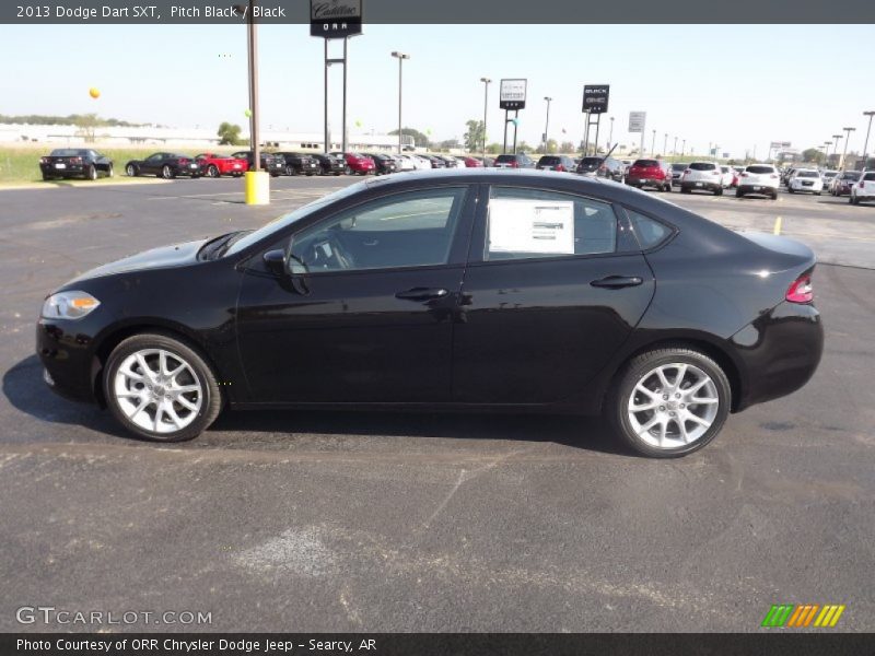 Pitch Black / Black 2013 Dodge Dart SXT