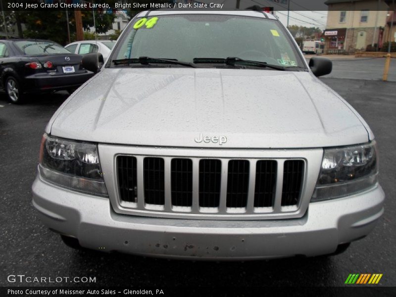 Bright Silver Metallic / Dark Slate Gray 2004 Jeep Grand Cherokee Laredo