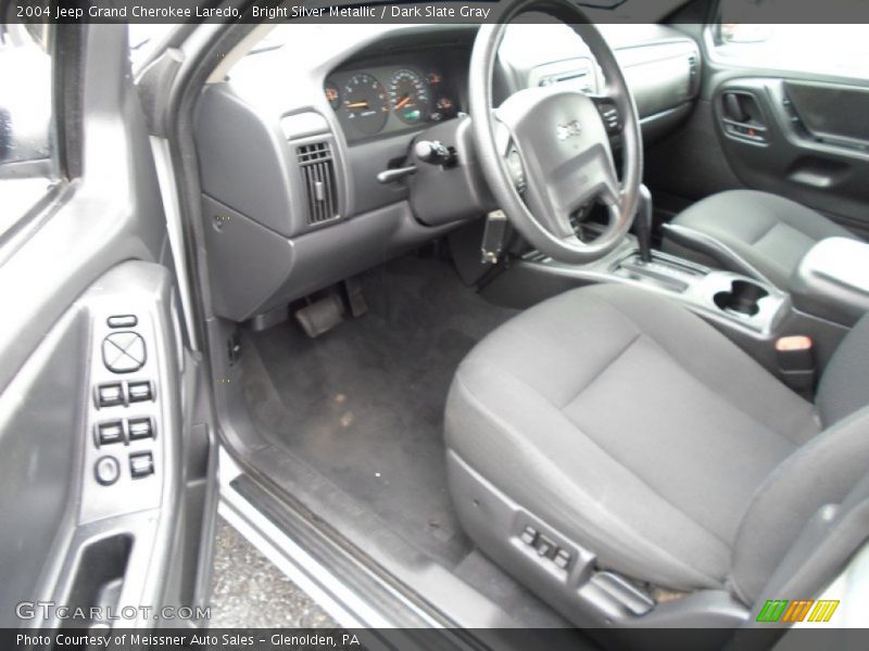 Bright Silver Metallic / Dark Slate Gray 2004 Jeep Grand Cherokee Laredo