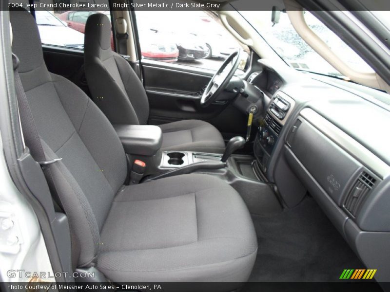 Bright Silver Metallic / Dark Slate Gray 2004 Jeep Grand Cherokee Laredo