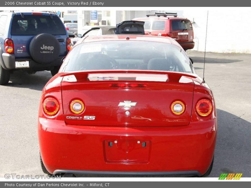Victory Red / Ebony 2006 Chevrolet Cobalt SS Coupe