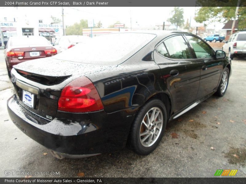 Black / Dark Pewter 2004 Pontiac Grand Prix GTP Sedan