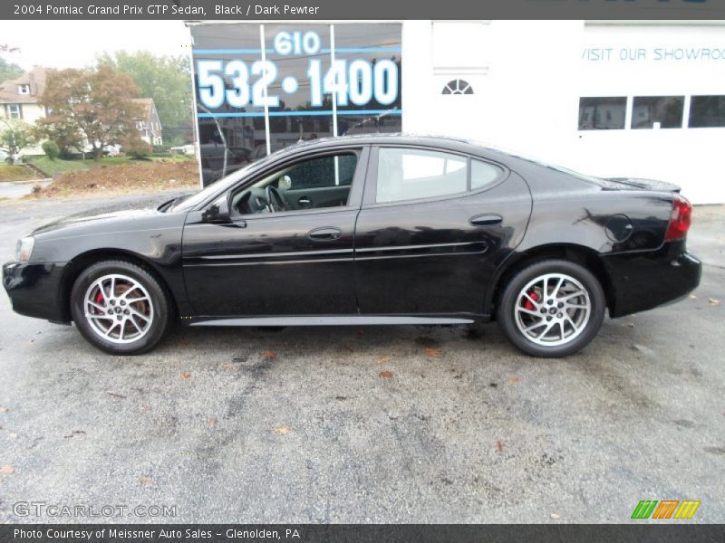 Black / Dark Pewter 2004 Pontiac Grand Prix GTP Sedan