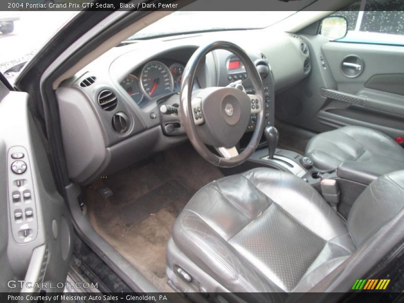 Black / Dark Pewter 2004 Pontiac Grand Prix GTP Sedan