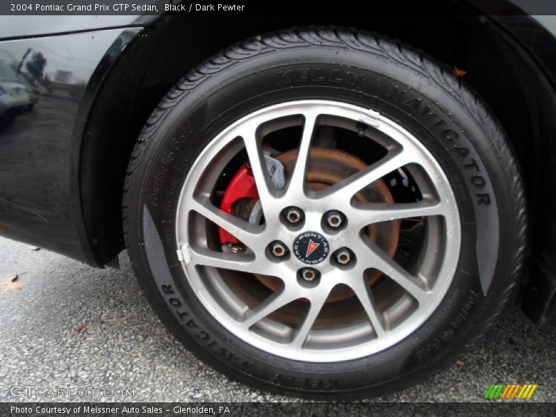 Black / Dark Pewter 2004 Pontiac Grand Prix GTP Sedan