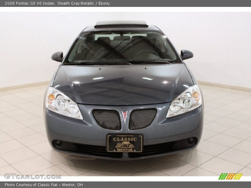 Stealth Gray Metallic / Ebony 2006 Pontiac G6 V6 Sedan