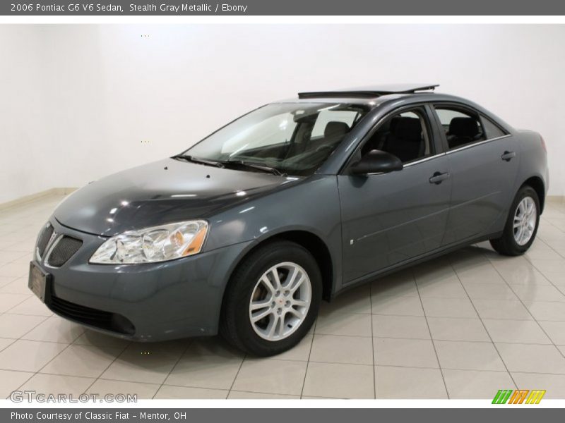 Stealth Gray Metallic / Ebony 2006 Pontiac G6 V6 Sedan