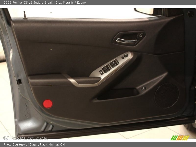 Stealth Gray Metallic / Ebony 2006 Pontiac G6 V6 Sedan