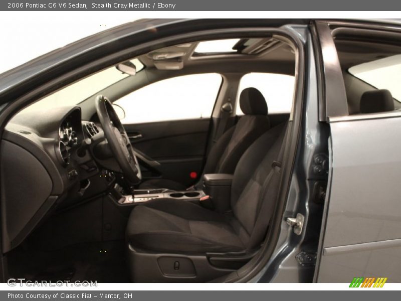 Stealth Gray Metallic / Ebony 2006 Pontiac G6 V6 Sedan