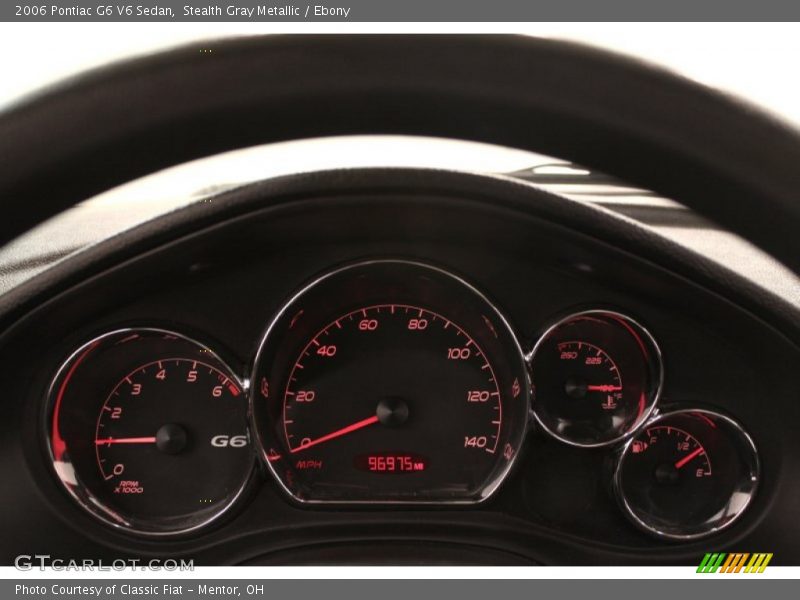 Stealth Gray Metallic / Ebony 2006 Pontiac G6 V6 Sedan