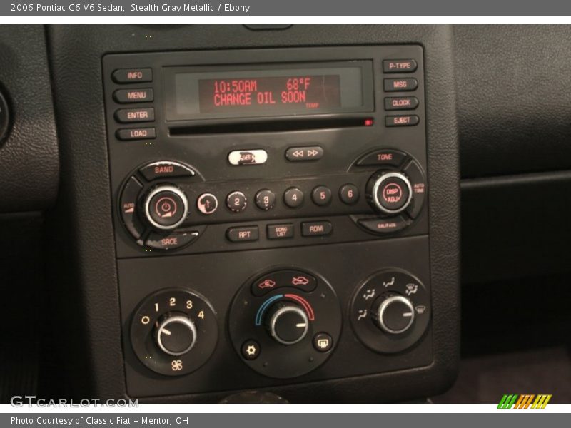 Stealth Gray Metallic / Ebony 2006 Pontiac G6 V6 Sedan