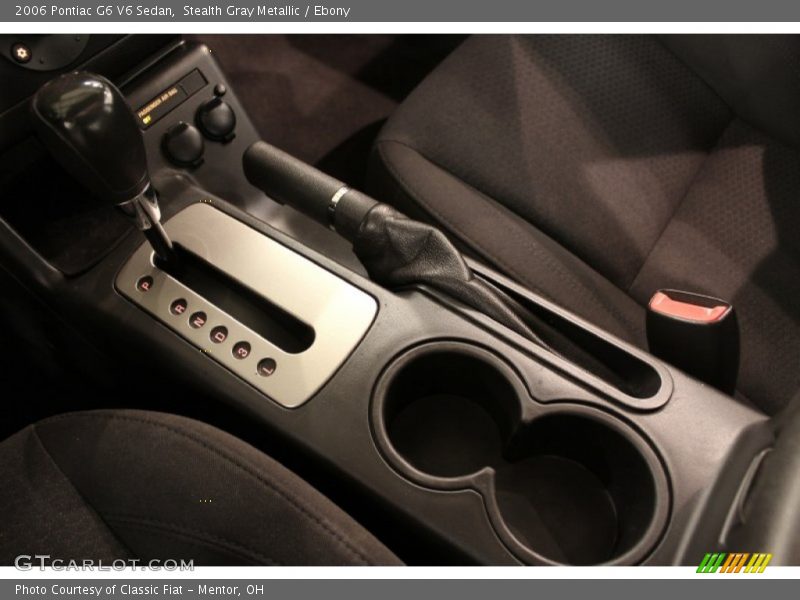 Stealth Gray Metallic / Ebony 2006 Pontiac G6 V6 Sedan