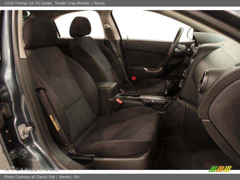 Stealth Gray Metallic / Ebony 2006 Pontiac G6 V6 Sedan