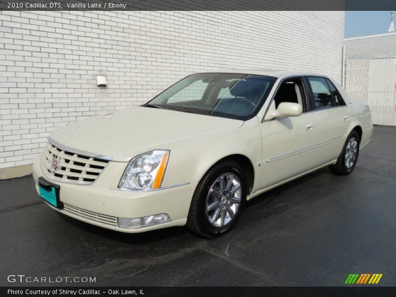 Vanilla Latte / Ebony 2010 Cadillac DTS