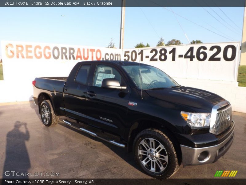 Black / Graphite 2013 Toyota Tundra TSS Double Cab 4x4
